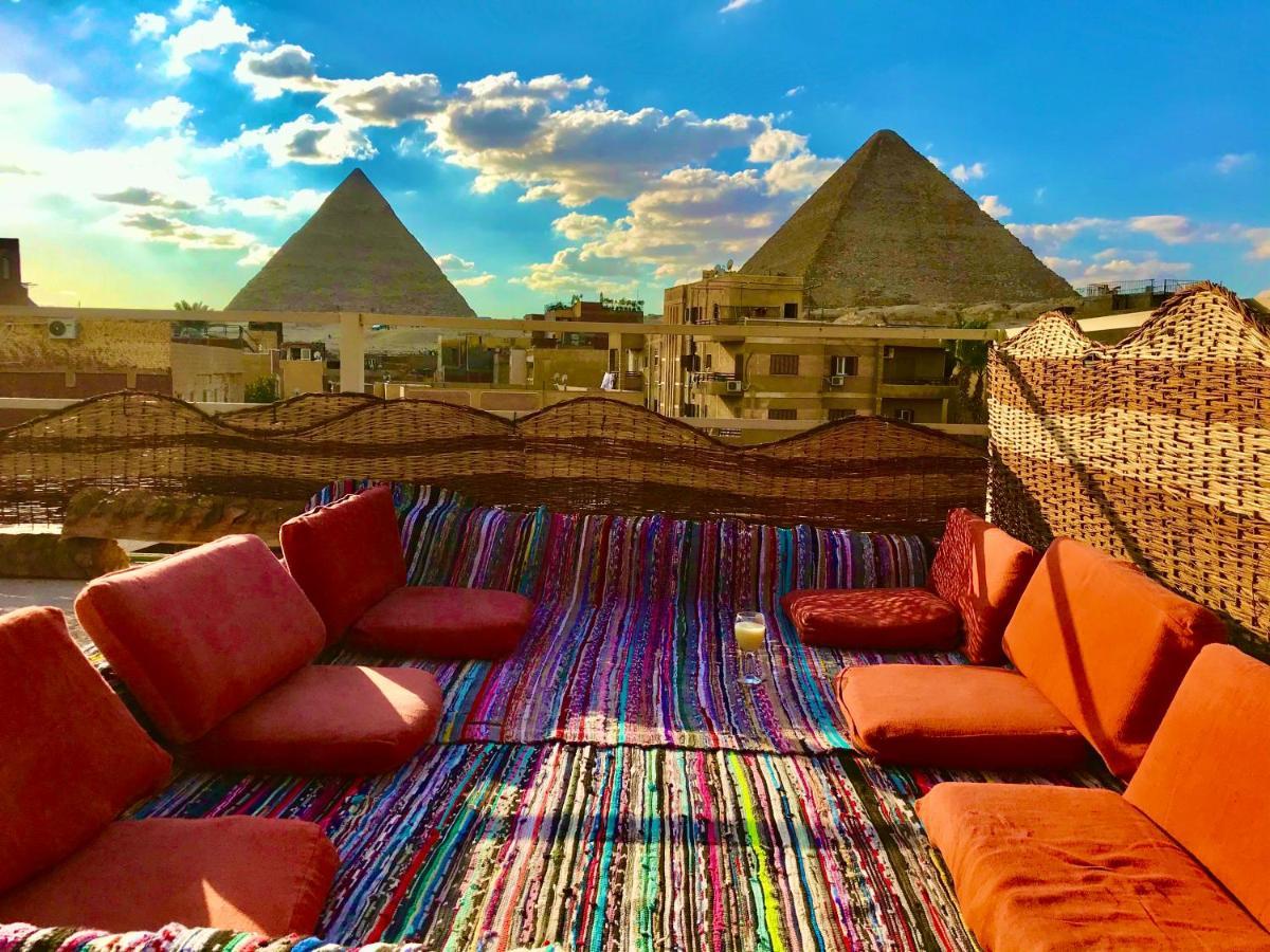 Отель Carpet Alaadein Pyramids View Kafrat al Jabal Экстерьер фото